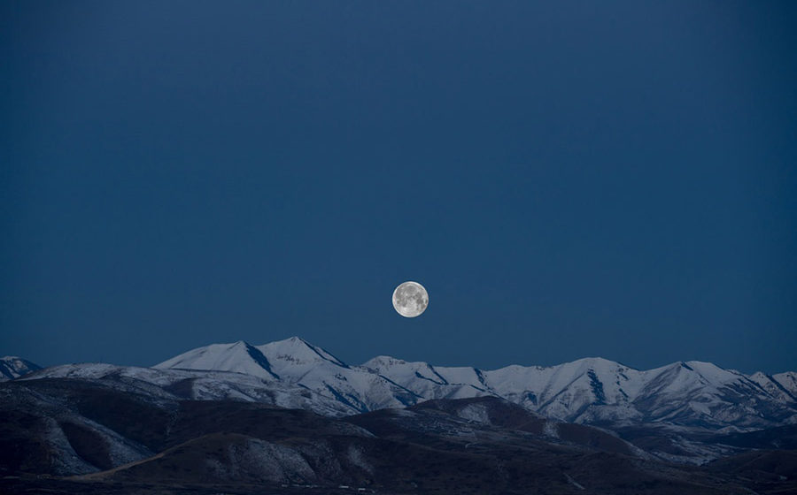 Paseando bajo luna llena