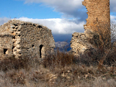 Puigcercós vell, el poble esfondrat