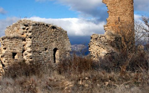 Puigcercós vell, el poble esfondrat