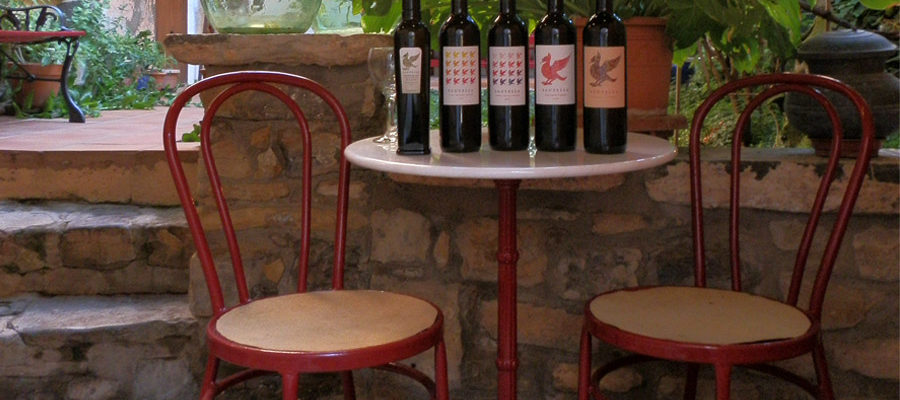 Visit Sauvella wine cellar