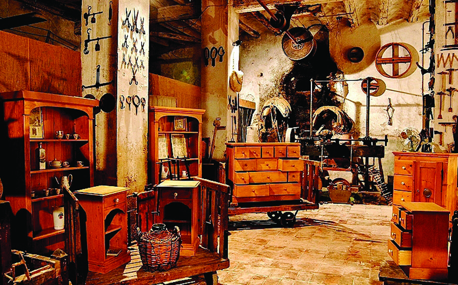Visita l’antiga fàbrica de llana